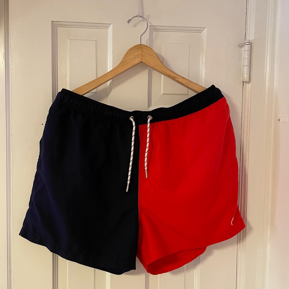 New Look by ASOS Color-blocked Swim Trunks - Picture 5 of 5